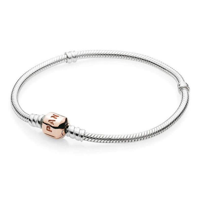 

Bransoletka Pandora Moments Wężyk Rose 580702-20
