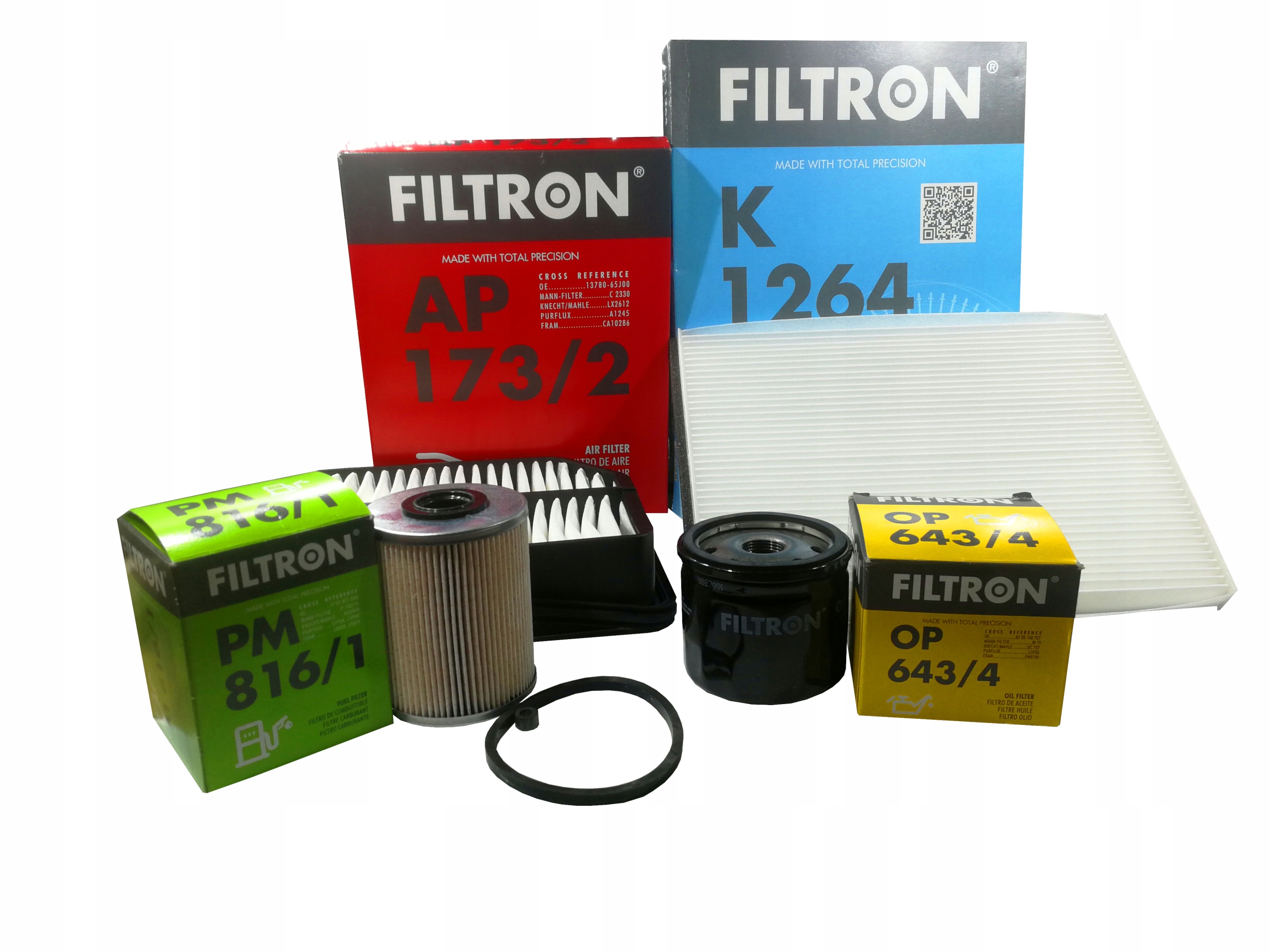 

Filtron Zestaw Filtrów Grand Vitara II 1,9 DDiS