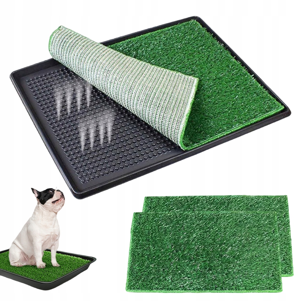Levně Toaleta Pro Psy Tráva Velká Psí Toaleta Wc Pro Psa Umělá Tráva