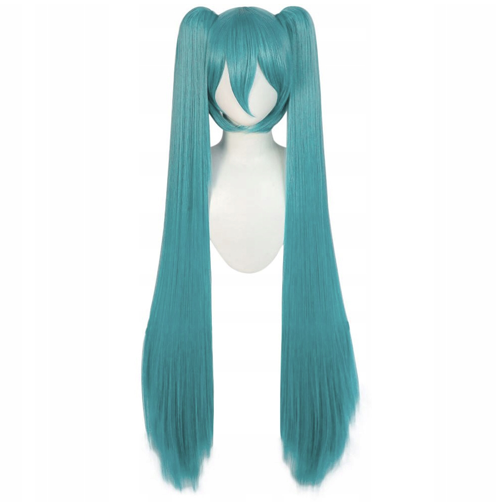 PERUKA COSPLAY Hatsune Miku 110cm DŁUGA WIG ANIME Marka inny