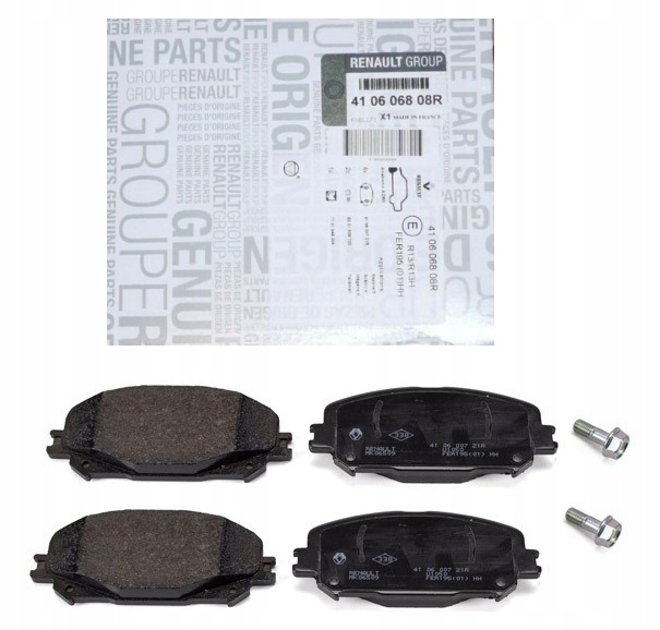 RENAULT GRAND SCENIC IV KLOCKI HAMULCOWE PRZÓD OE