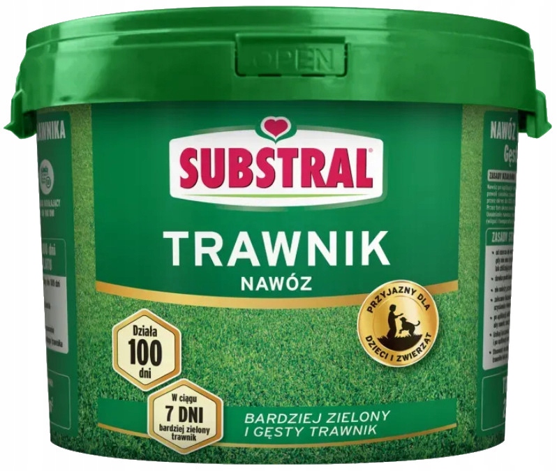 Substral granulát 14,5 kg dlouhodobě působící hnojivo na trávník