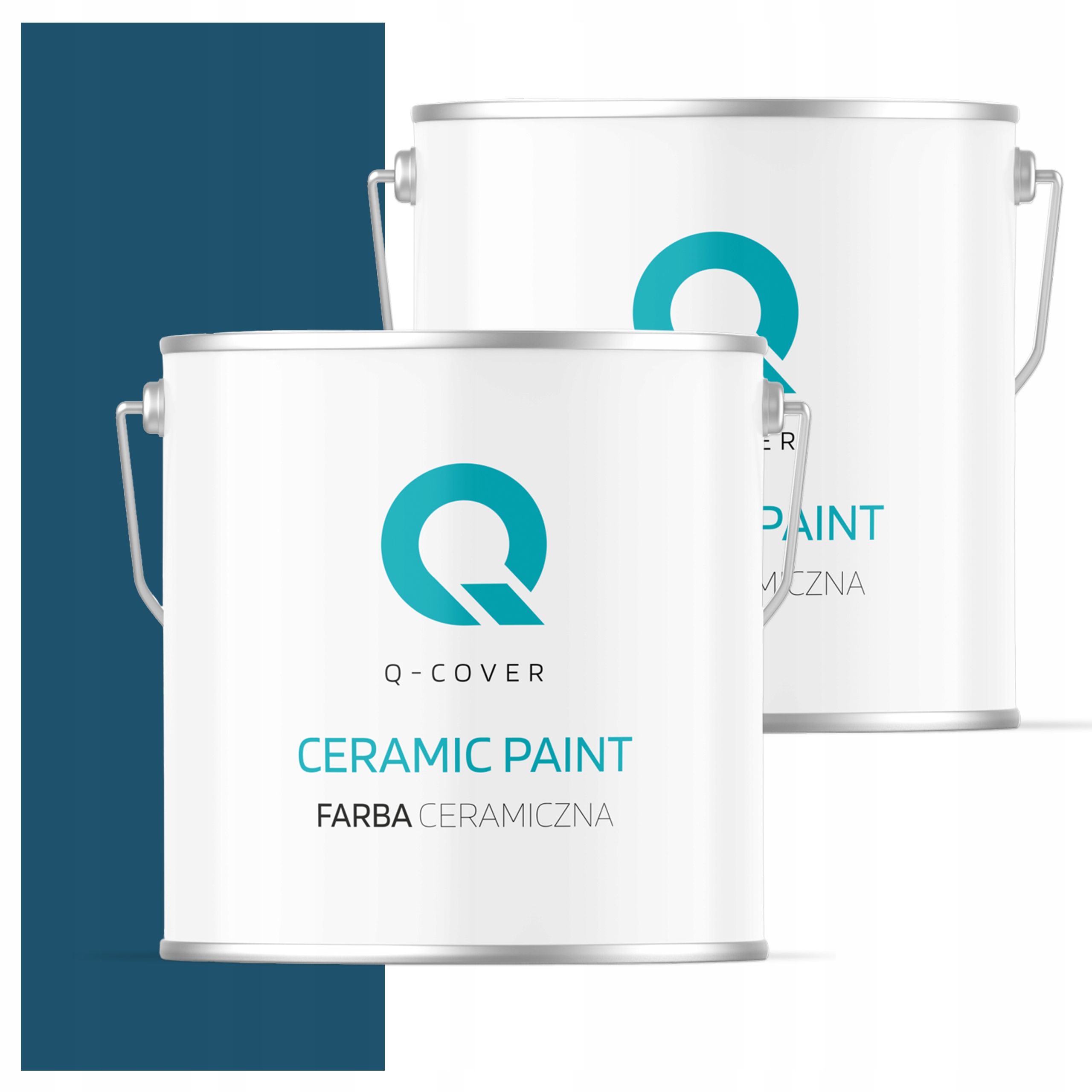 Keramická umývateľná farba na interiér 5L Hlboká matná farba Tmavomodrá H0508