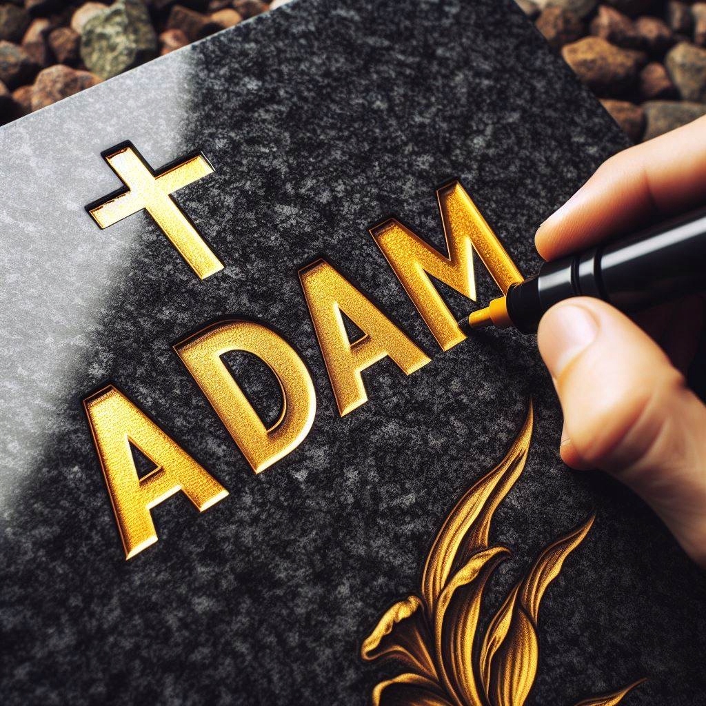 ZESTAW MARKERÓW DO ODNAWIANIA LITER RENOWACJI NAGROBKÓW LITER ZŁOTY Kolor złoty