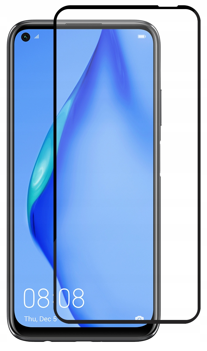 

Szkło Hartowane 9H Czarne do Huawei P40 Lite