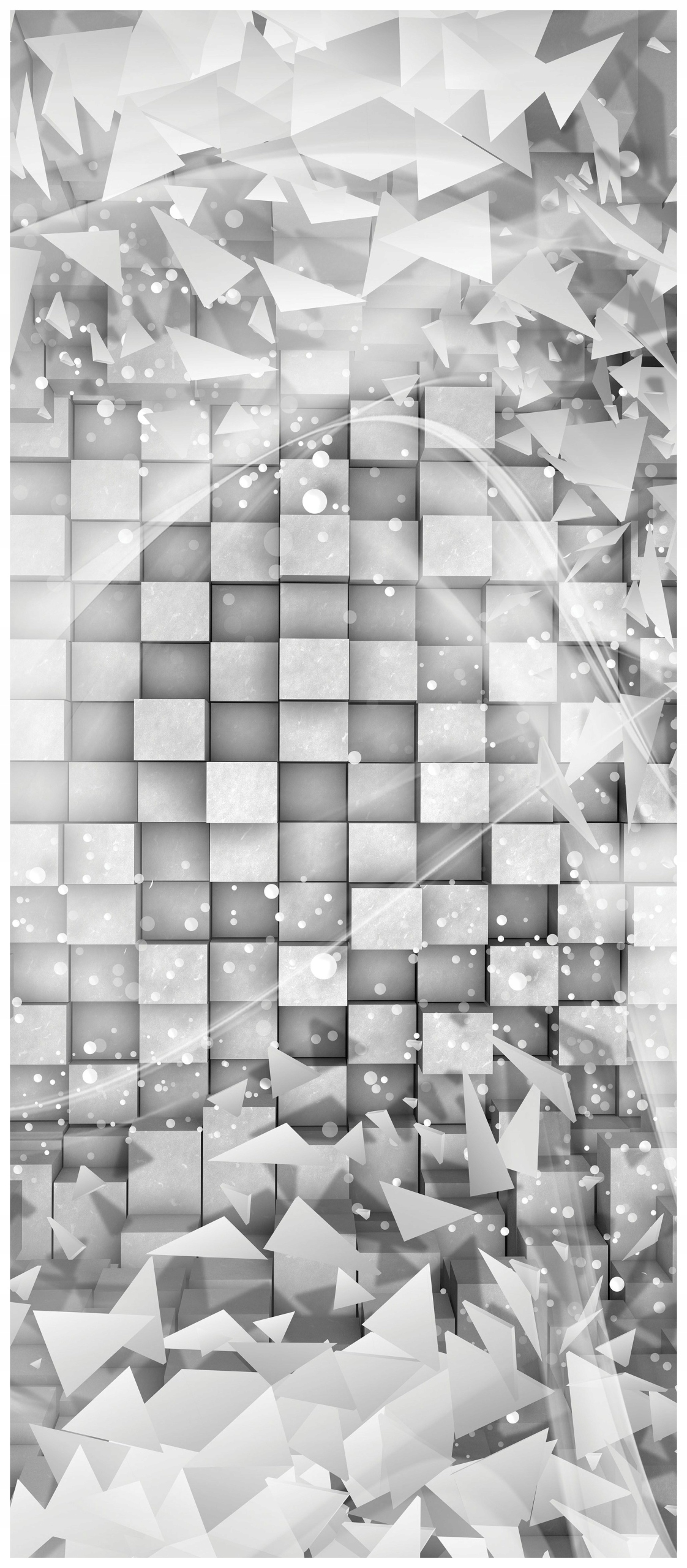 Samolepicí Samolepicí Fototapeta Geometrická abstrakce na zeď 91x211