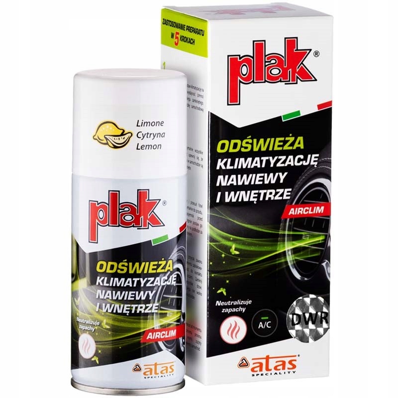 PLAK granat do klimatyzacji Air Clim Cytrynowy