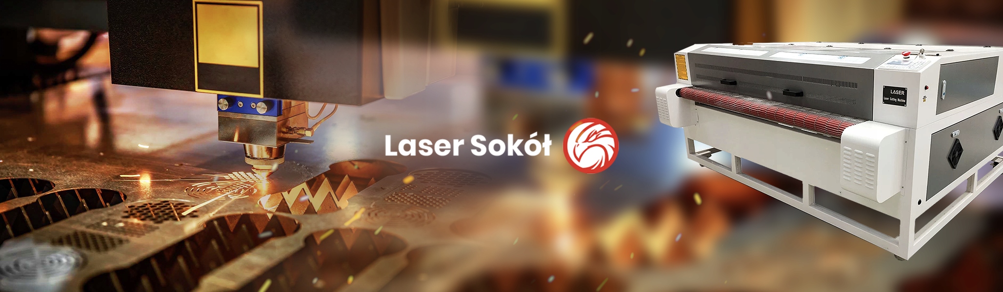PLOTER LASEROWY CO2 GRAWERKA CO2 4060 60W RDWorks RUIDA PL LASER SOKÓŁ Marka Laser Sokół