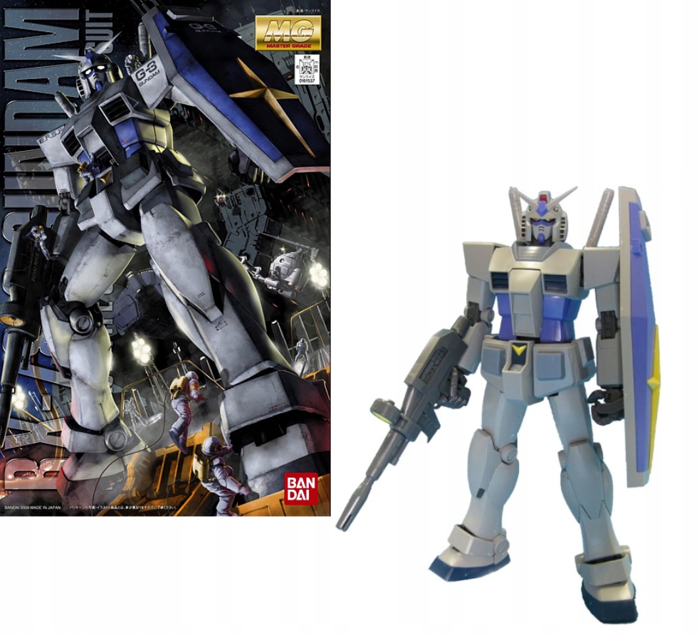 Gundam Mg 1/100 RX-78-3 G3 Gundam Ver 2.0 Model Kit