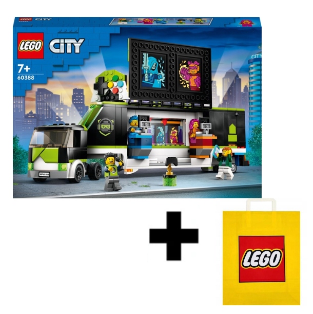 Lego City Turnajní Nákladní Vůz 60388 Sada 2023 Dárek Taška