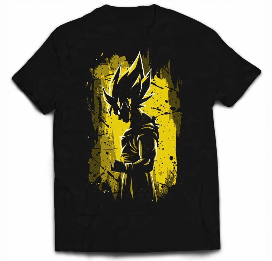 

Goku Sayan Dragon Ball Grafika Mashup Anime 4XL