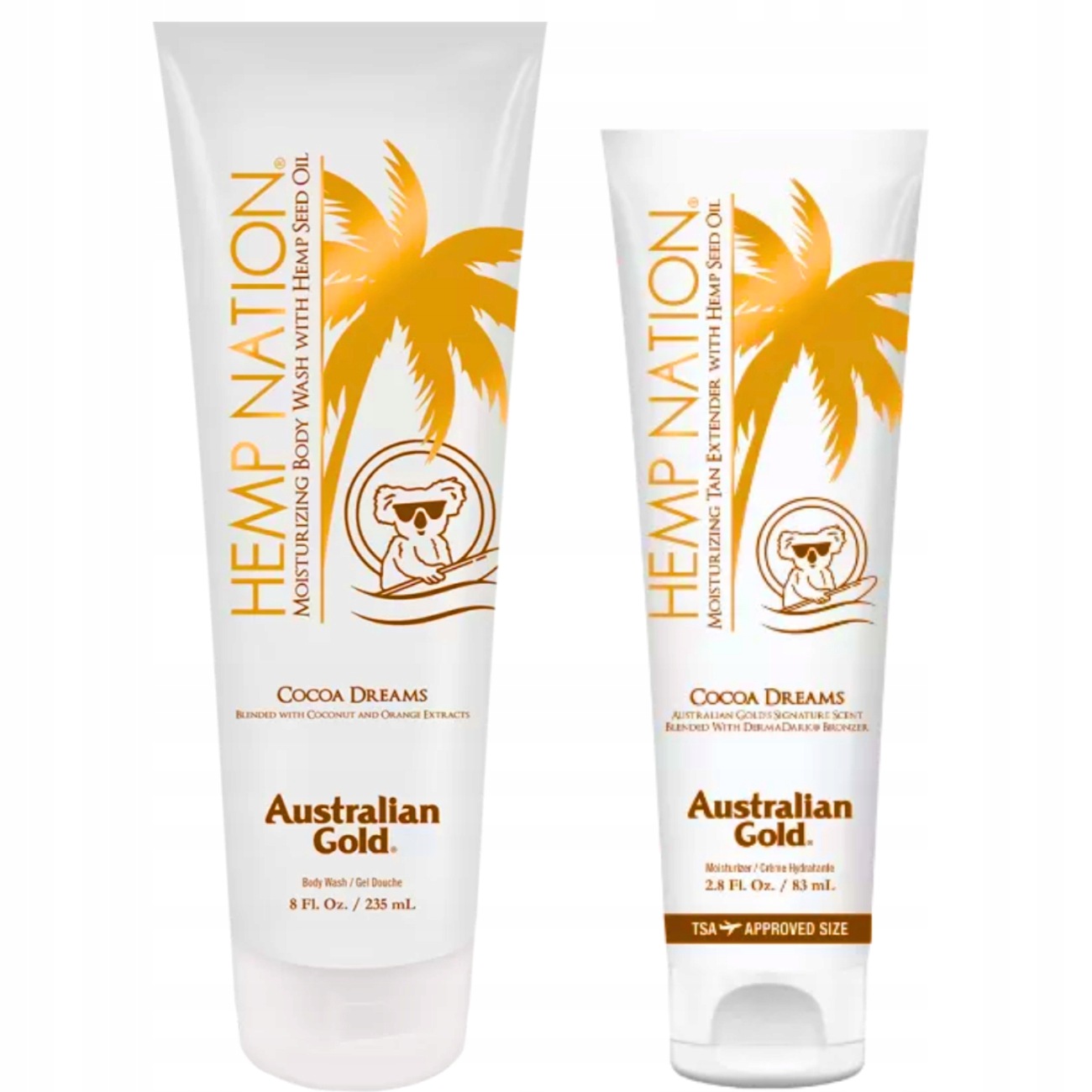 Australian Gold Cocoa Dreams Gel na mytí těla 235 ml Hydratační balzám