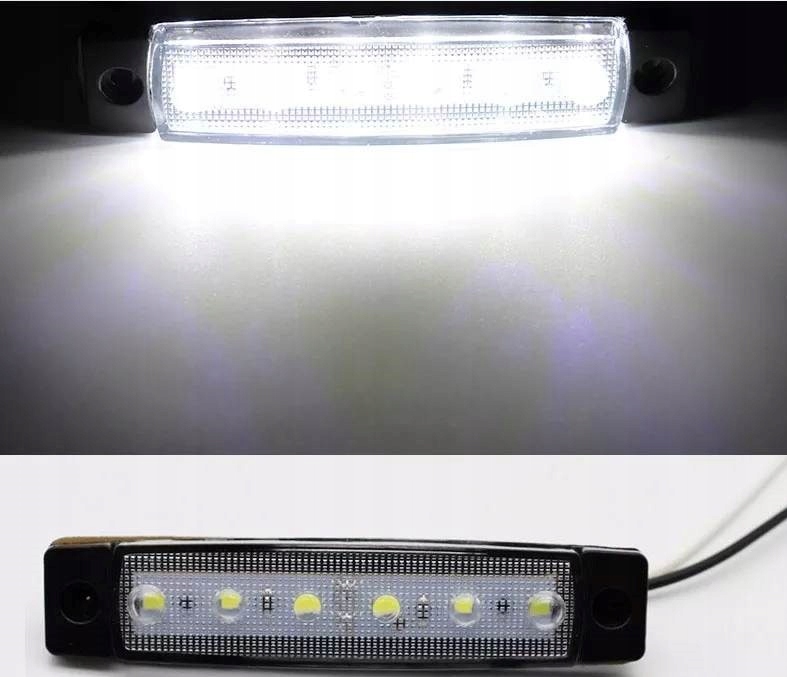 4szt LAMPKI ŚWIATŁO OBRYSOWE OBRYSÓWKI LED ZESTAW Źródło światła LED