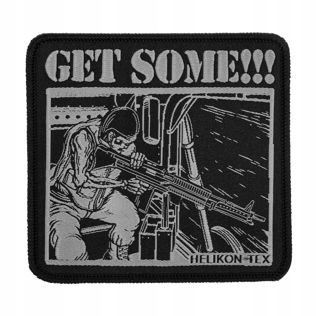 Helikon Emblemat Get some! Czarny