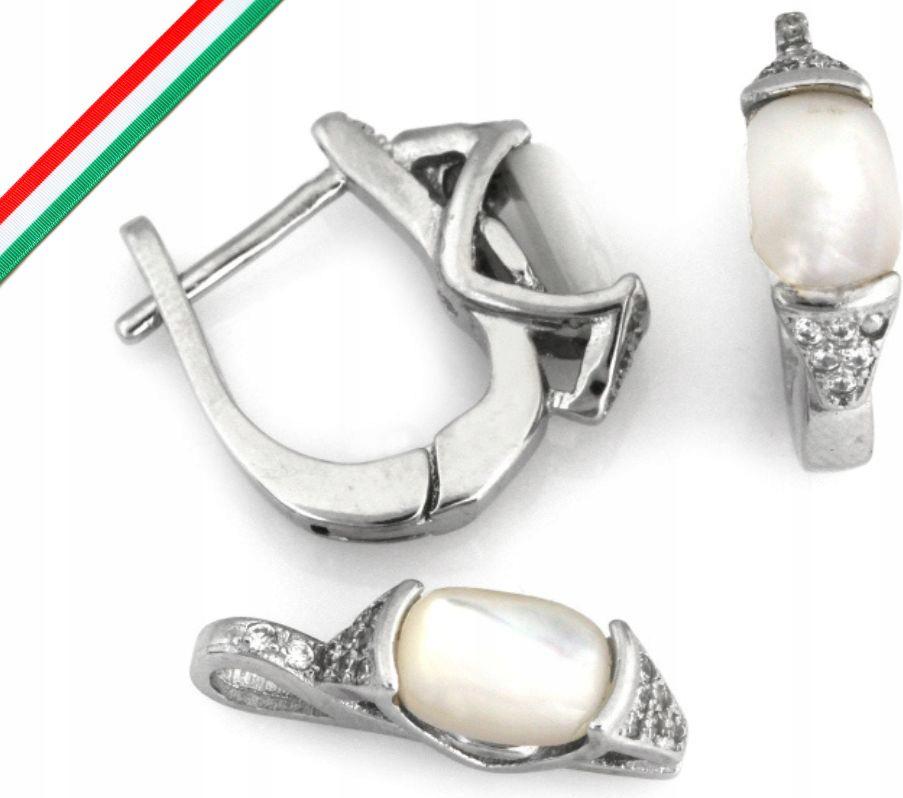 Stříbrný komplet šperků 925, elegantní, 5,55 g, módní vzor jako dárek