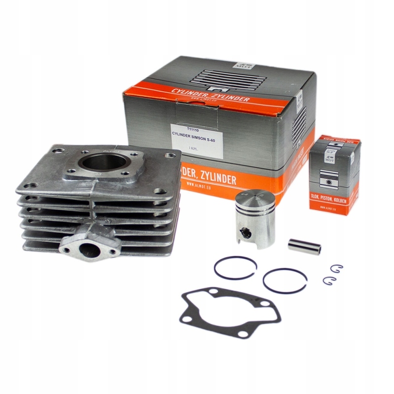 

Cylinder Simson S51 tuningowy Almot AK20 kpl