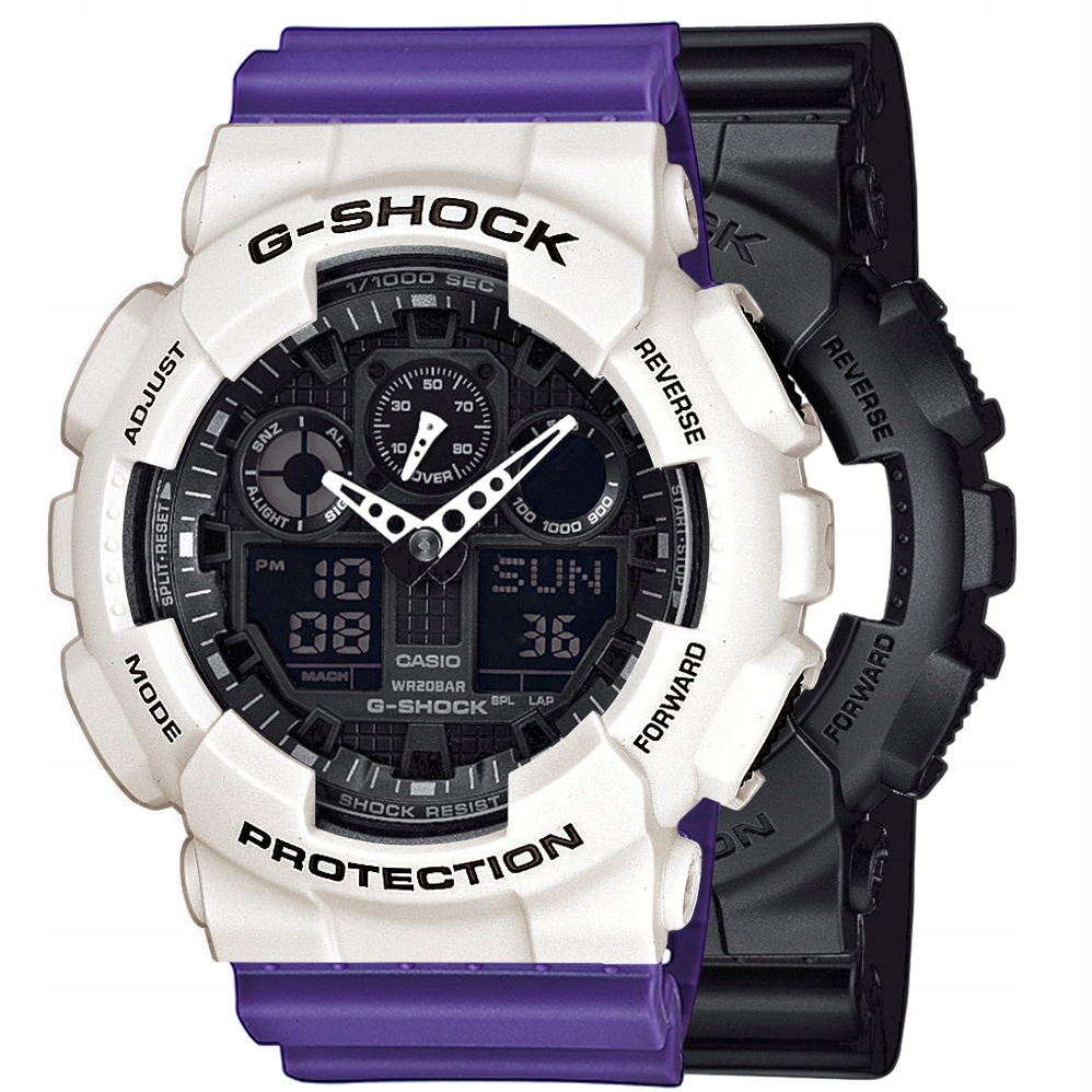 Hodinky Casio G-Shock Set GA-100-1A1ER Bezel 10395292 Řemínek 10498156