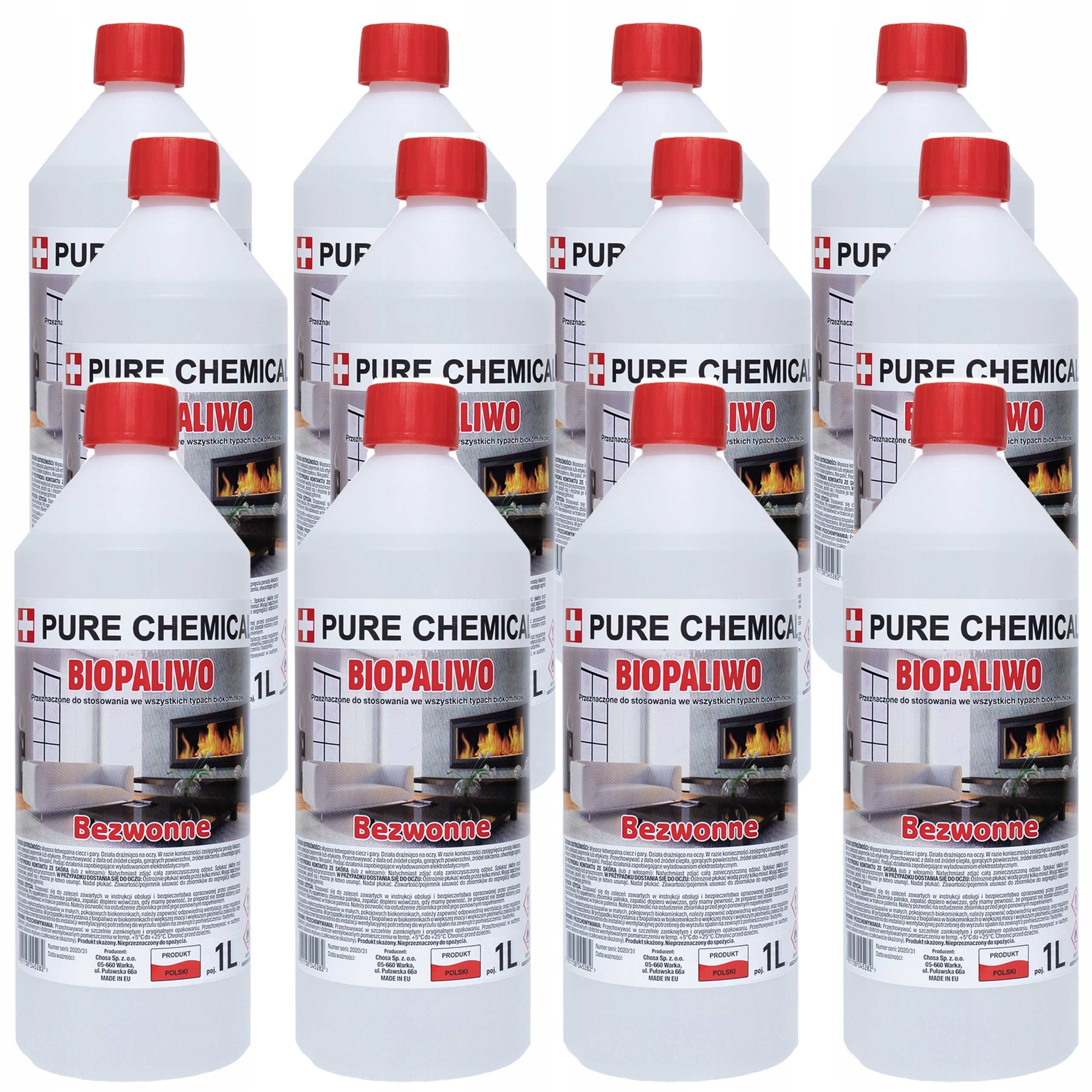

Biopaliwo do biokominka Atest bioetanol 12L(12x1l)