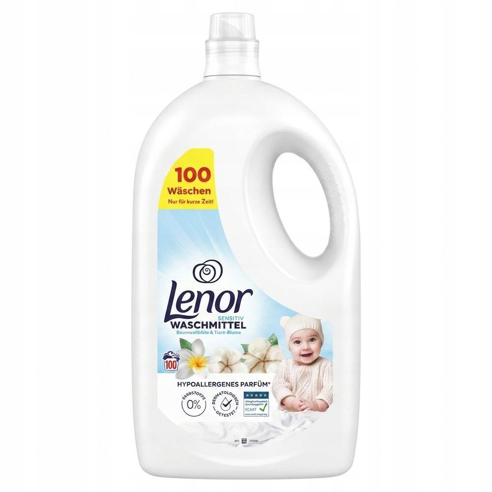 Gel Na Praní Lenor Sensitive Hypoalergenní Účinný 4.5 L 100 praní