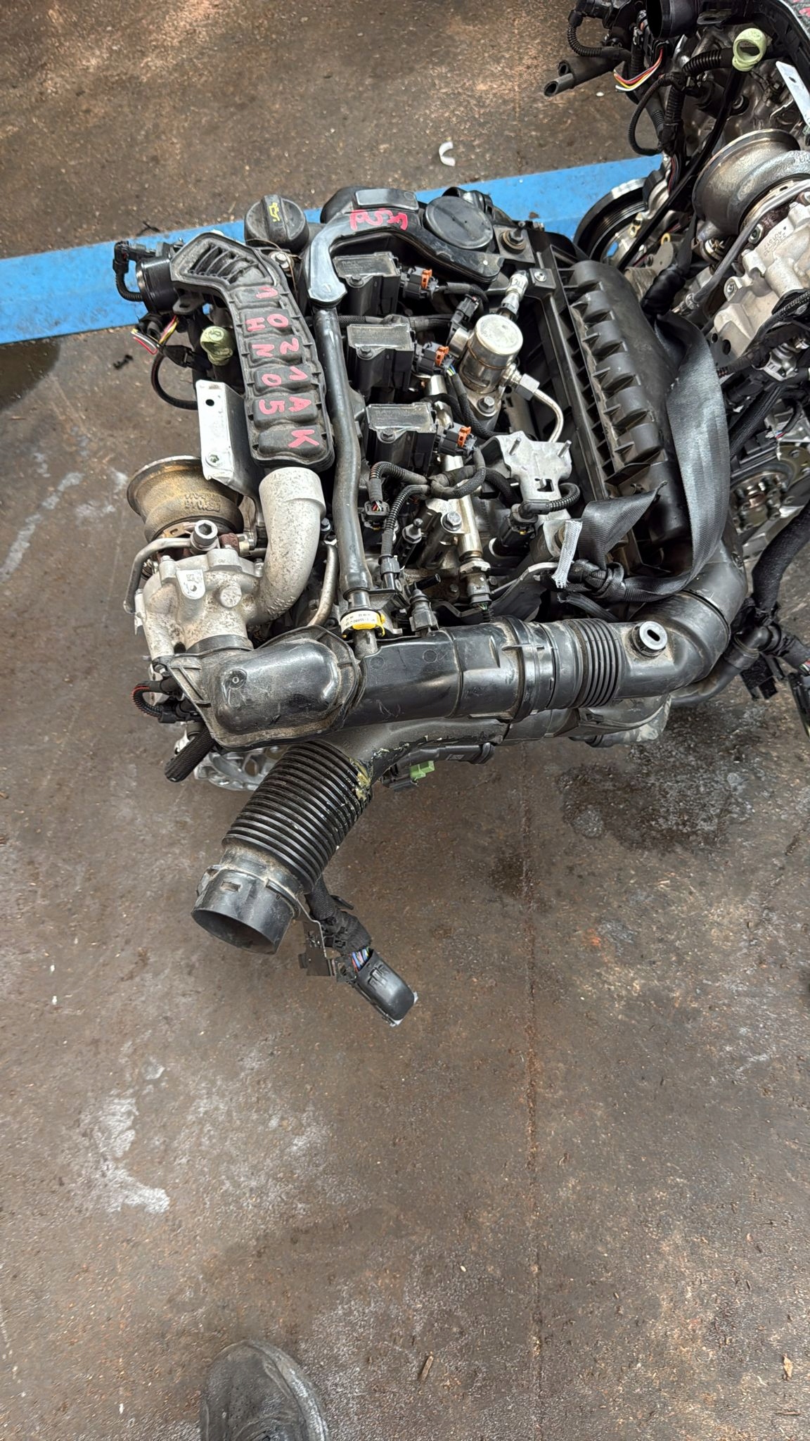 engine complete PEUGEOT CITROEN 10Z1AK PSA HN05