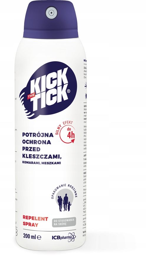 

Kick The Tick Max Repelent Plus przeciw kleszczom