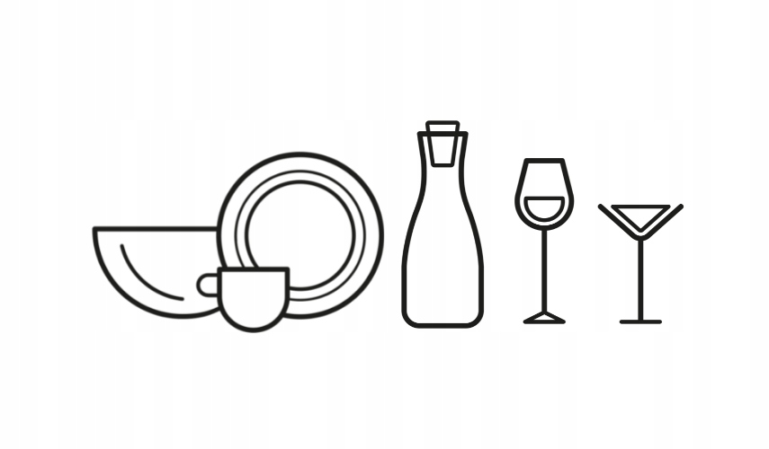 EVERYDAY DUKA MISKA 500ML MISECZKA 14CM BIAŁA Pojemność 500 ml