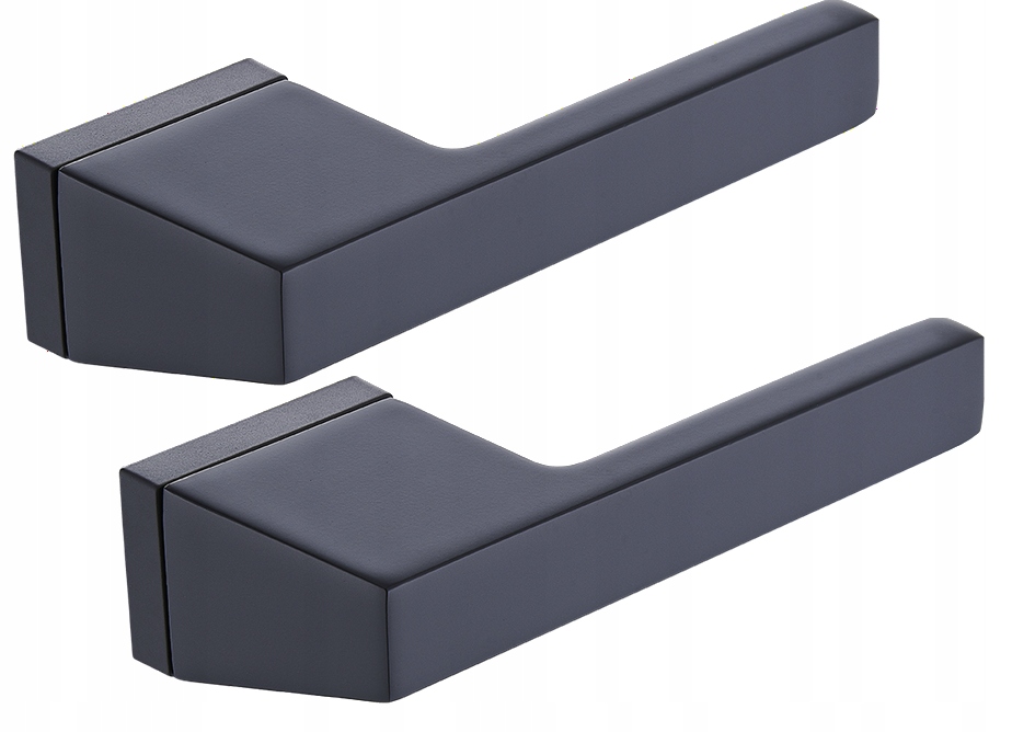 Kuchinox Klika Silana černá matná obdélníková Ksi 900a