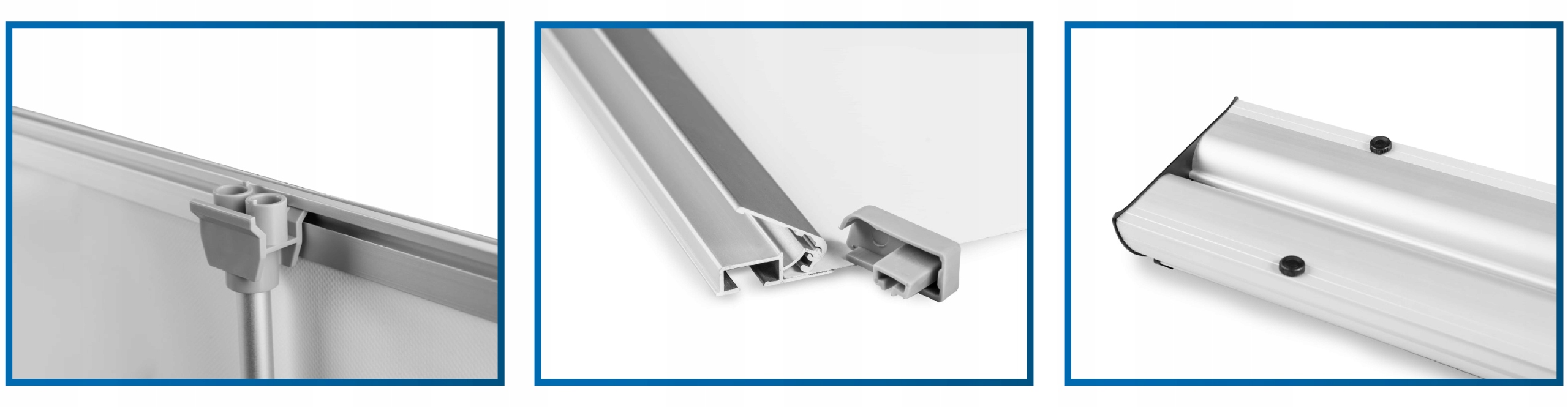 ROLL-UP DWUSTRONNY 100 x 200 KASETA TWIN + TORBA Szerokość produktu 100 cm