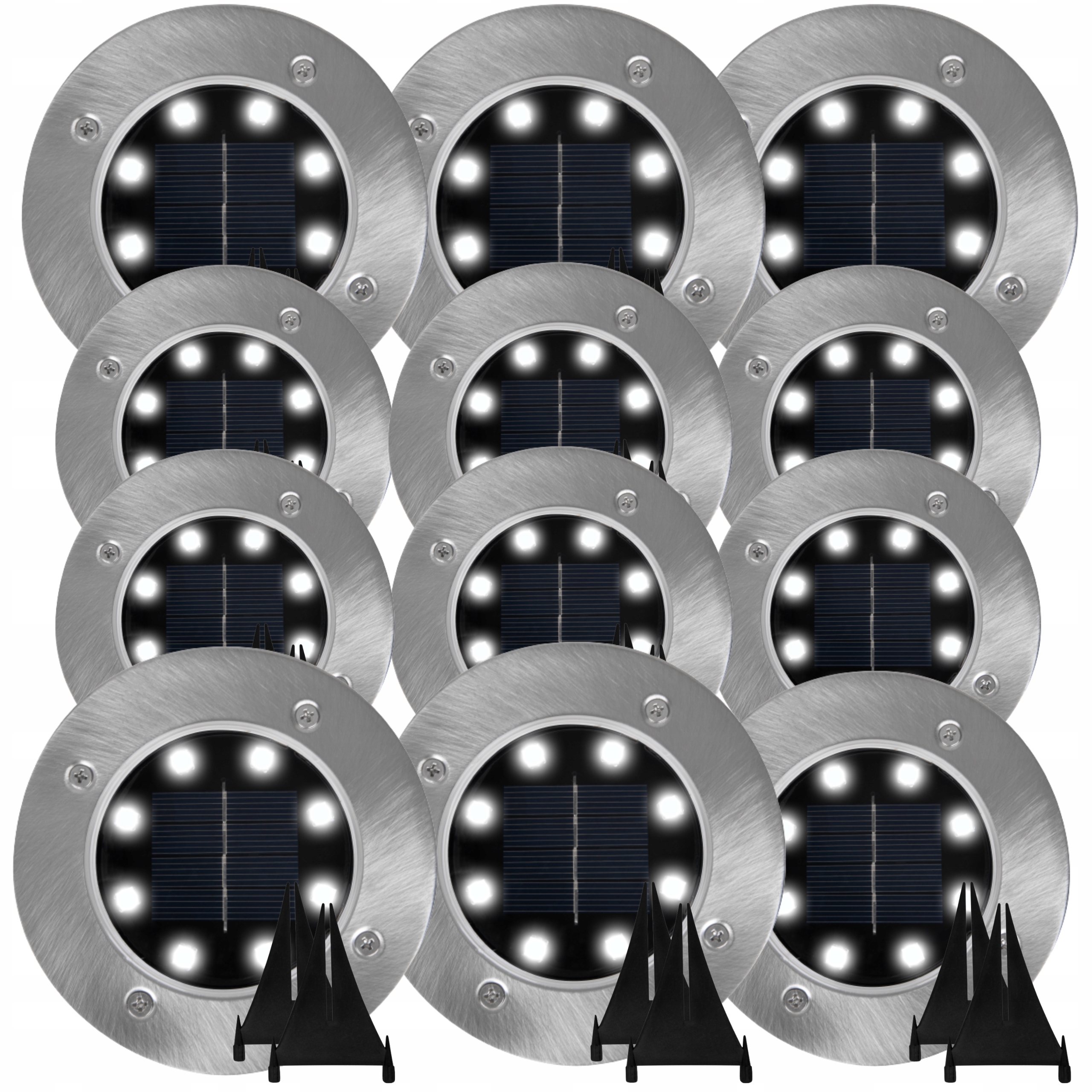 

Lampa Solarna Ogrodowa Lampki Led Gruntowe Dysk 12