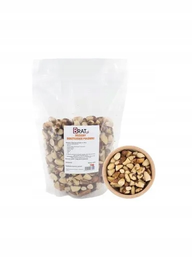 Brat Brazilské ořechy půlené 1 kg
