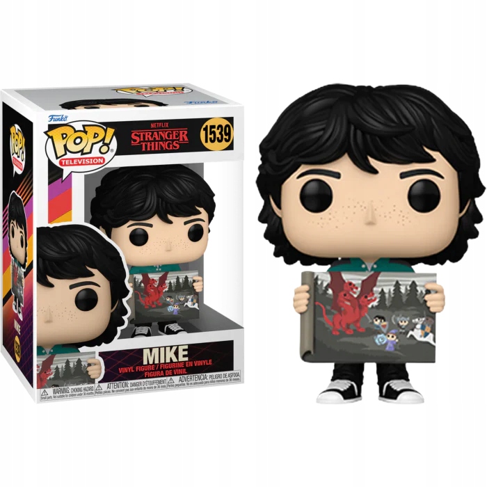 Stranger Things Pop Tv Figurka č. 1539 Mike s Willem a jeho obrazem