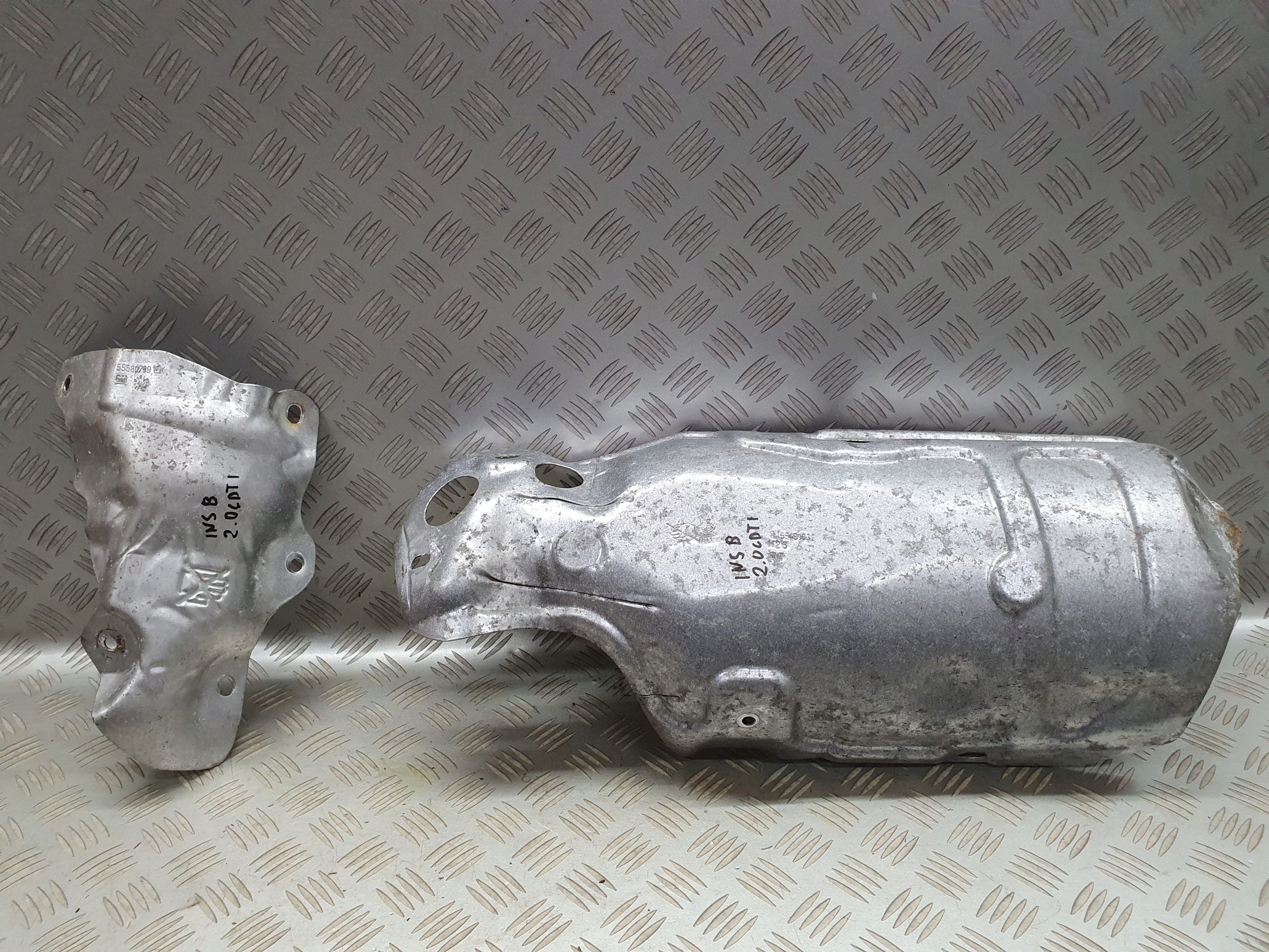 55580799 55491031 - ТЕПЛОЗАЩИТНЫЙ ЭКРАН КАТАЛИЗАТОРА INSIGNIA B 2.0 CDTI