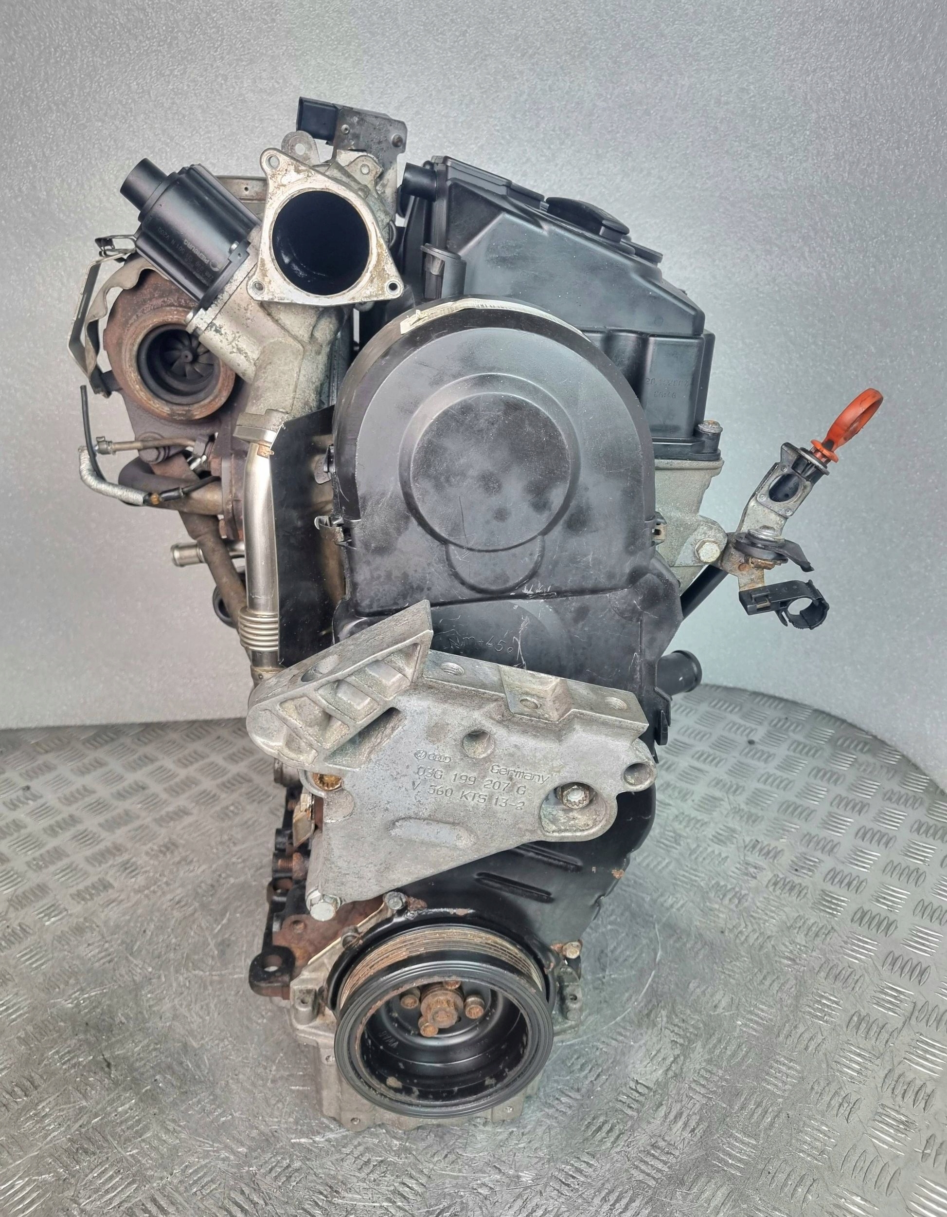 engine complete VW AUDI running board SKODA 1.9 TDI BLS SPRAWDZONY MONTAZ