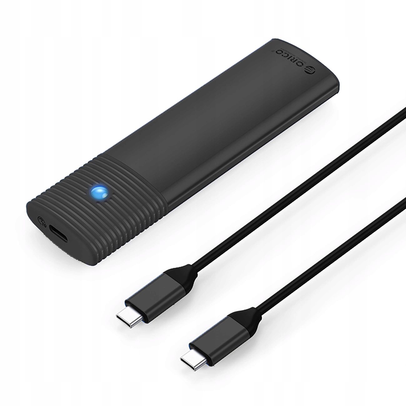 Disková kapsa Orico PWM2-G2 M.2 Nvme Usb-c 10 Gb/s černá
