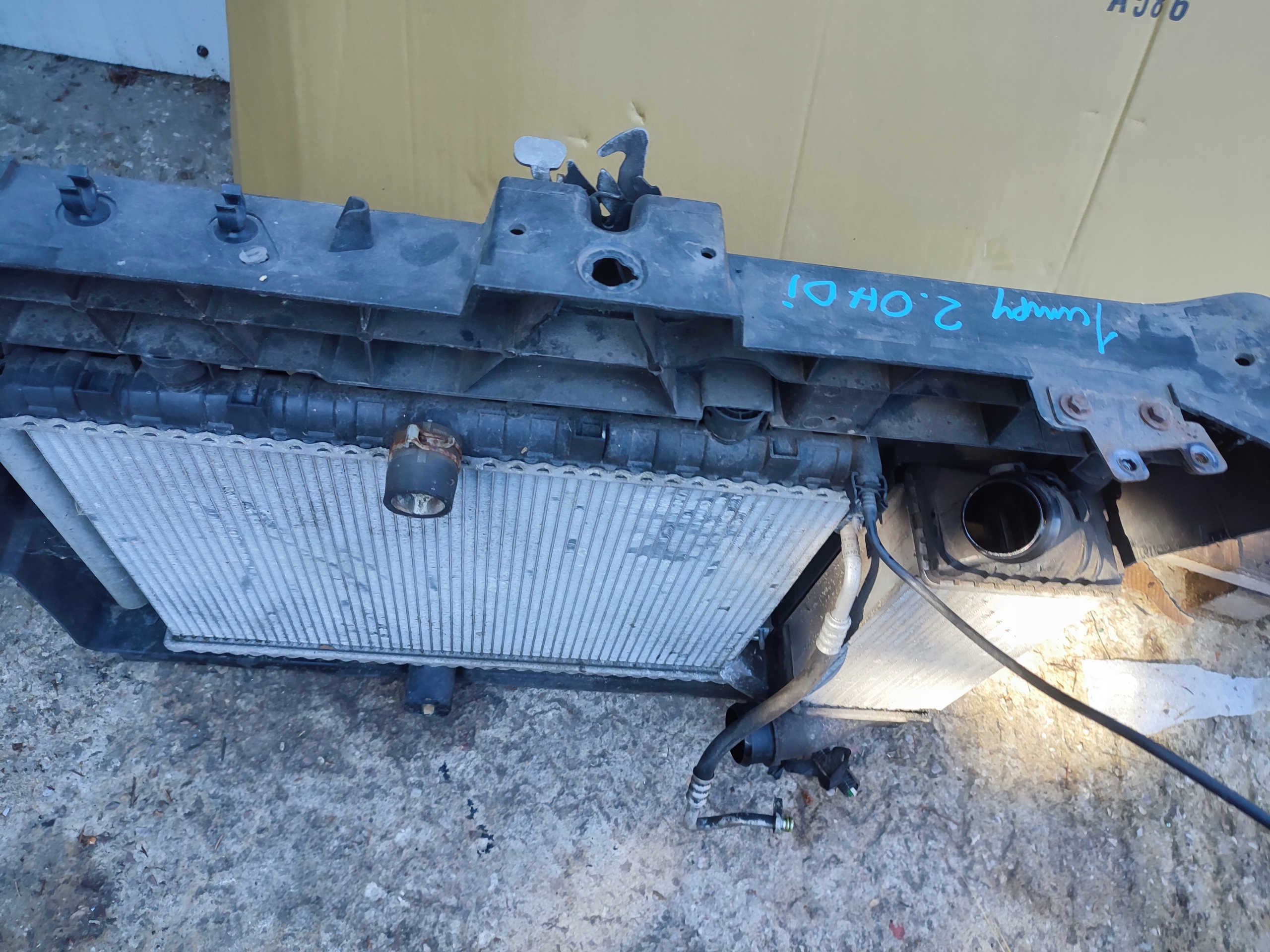 Komplet Radiateur citroen jumpy Peugeot Expert 2.0 hdi