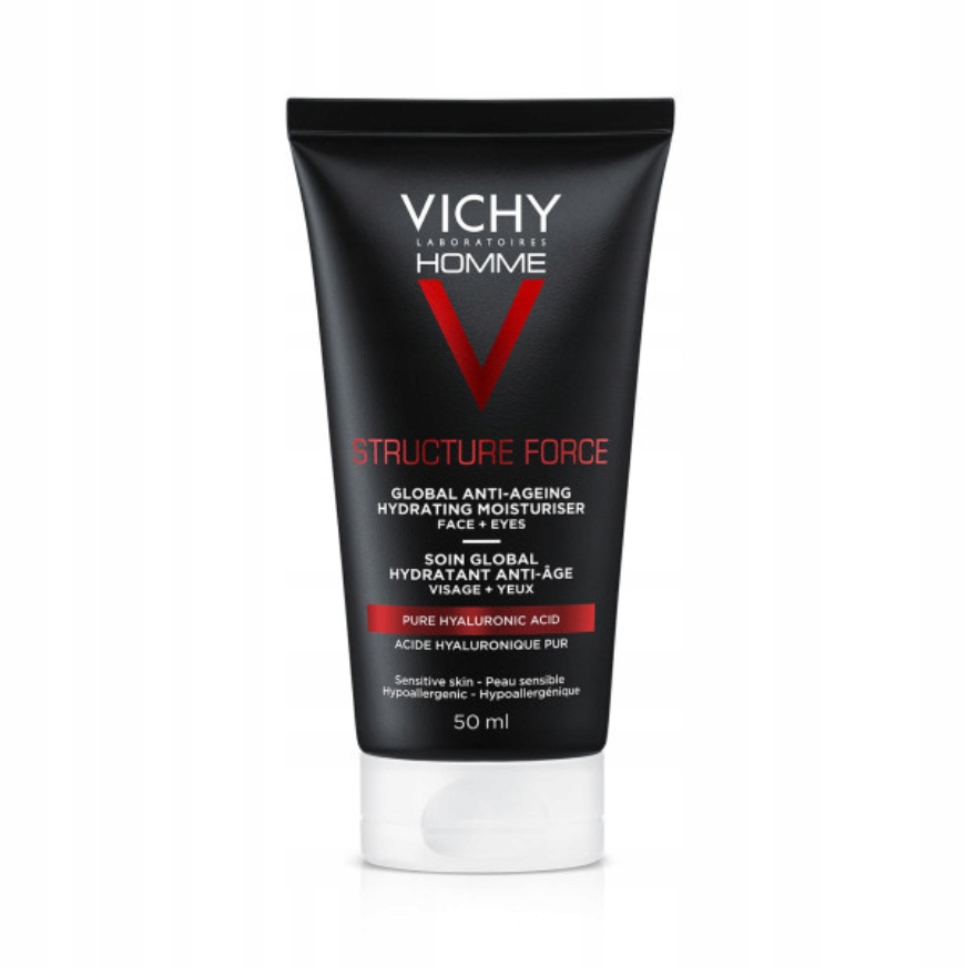 Krem nawilżający do twarzy Vichy Homme Structure Force dla mężczyzn 50ml