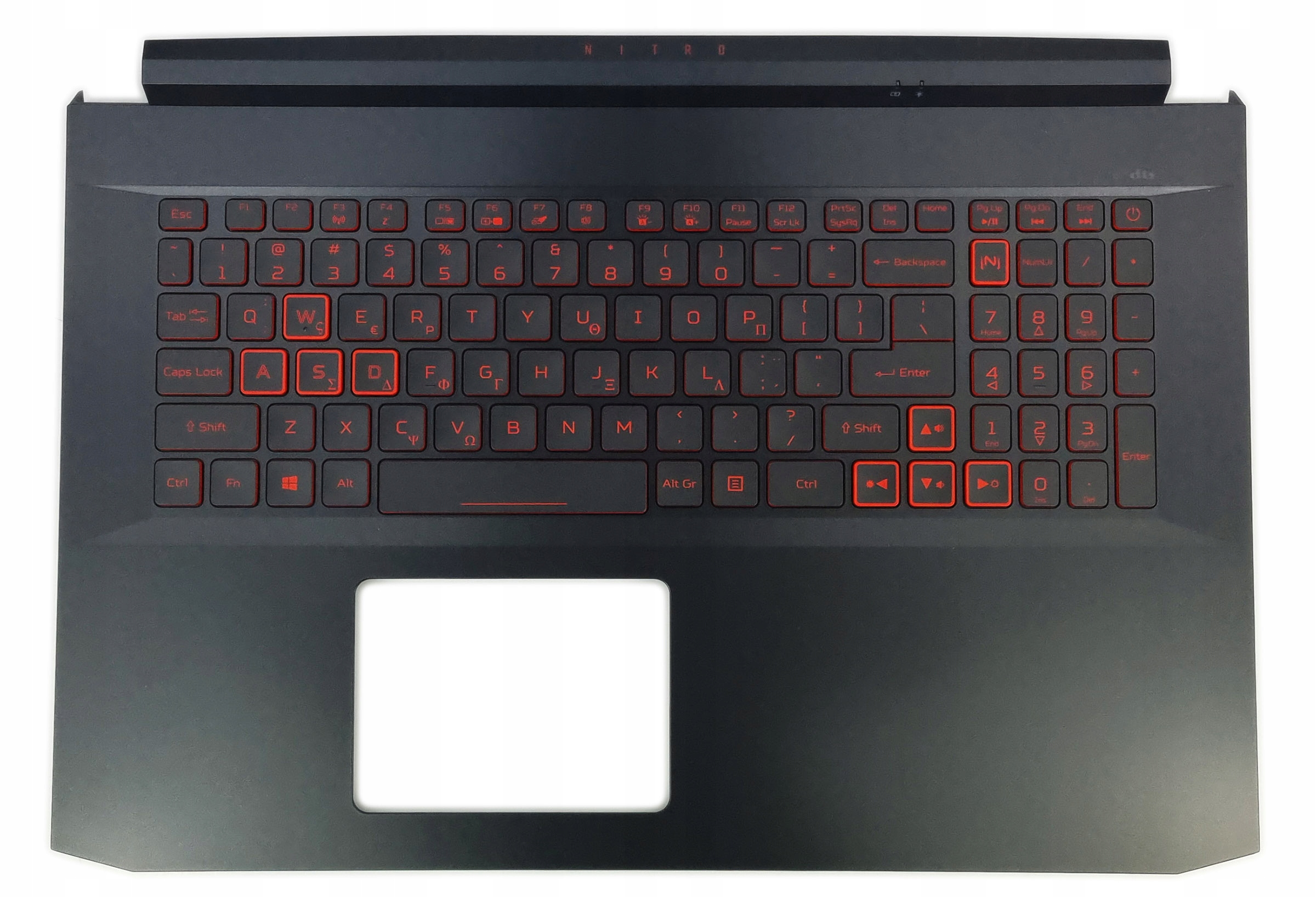 Nová Klávesnice Acer Nitro 5 AN517-52 GTX1650 Řecká