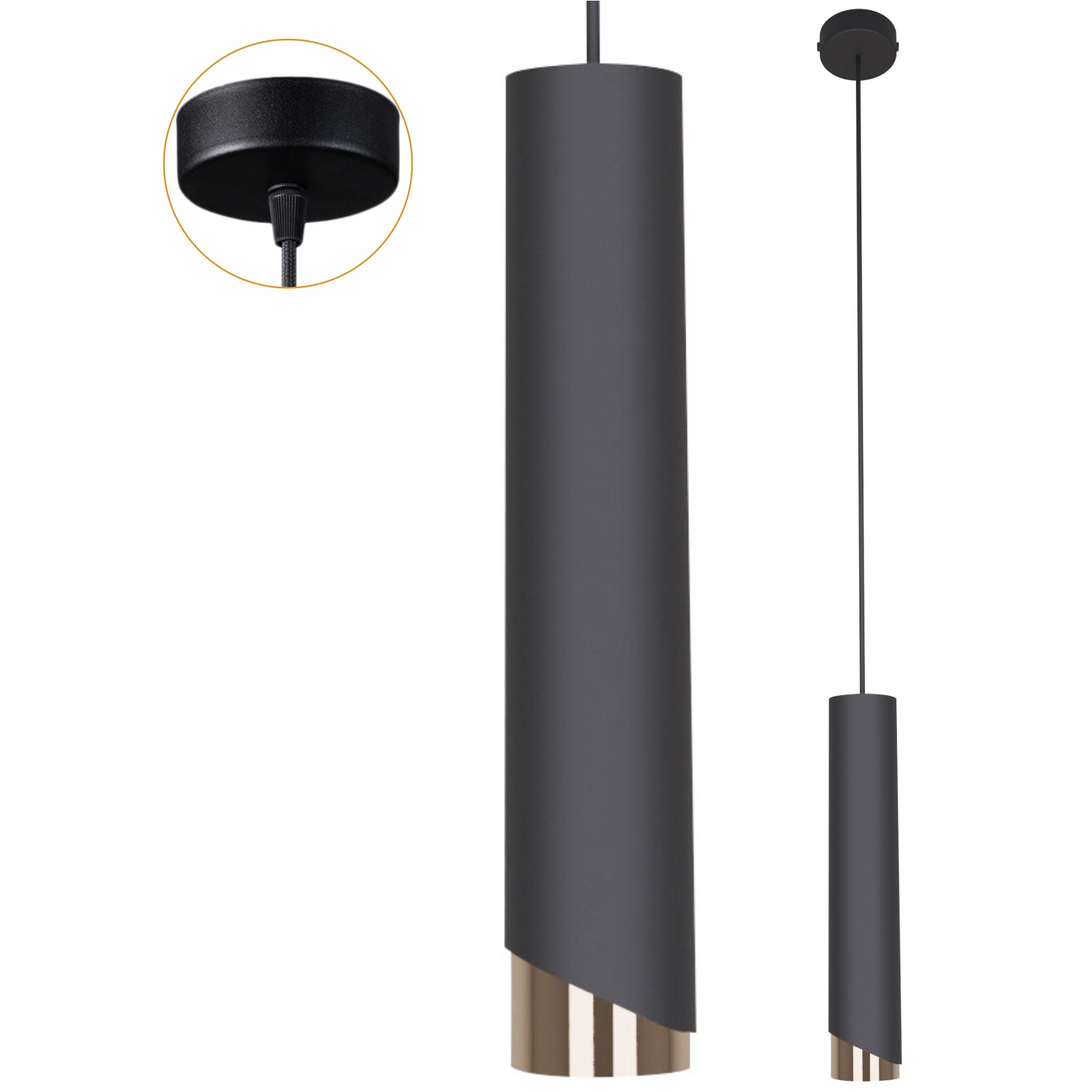 Závěsné stropní svítidlo Zws Led nástěnný 40W moderní lustr 1xGU10