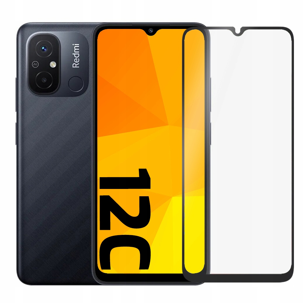 

Szkło Hartowane Szybka 5D 3D do Xiaomi Redmi 12C
