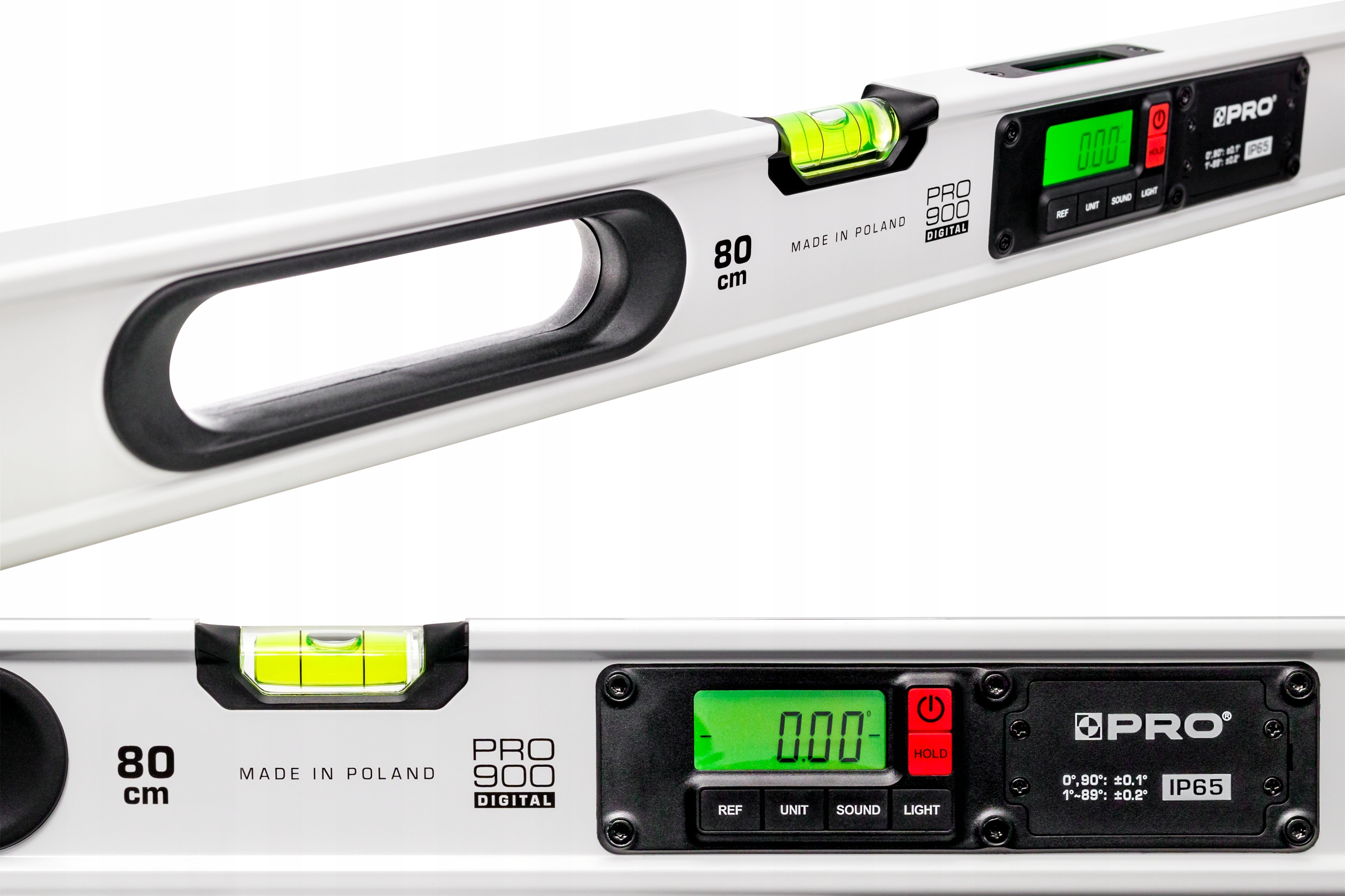 

Poziomica Elektroniczna 80cm Z Magnesami Pro 900