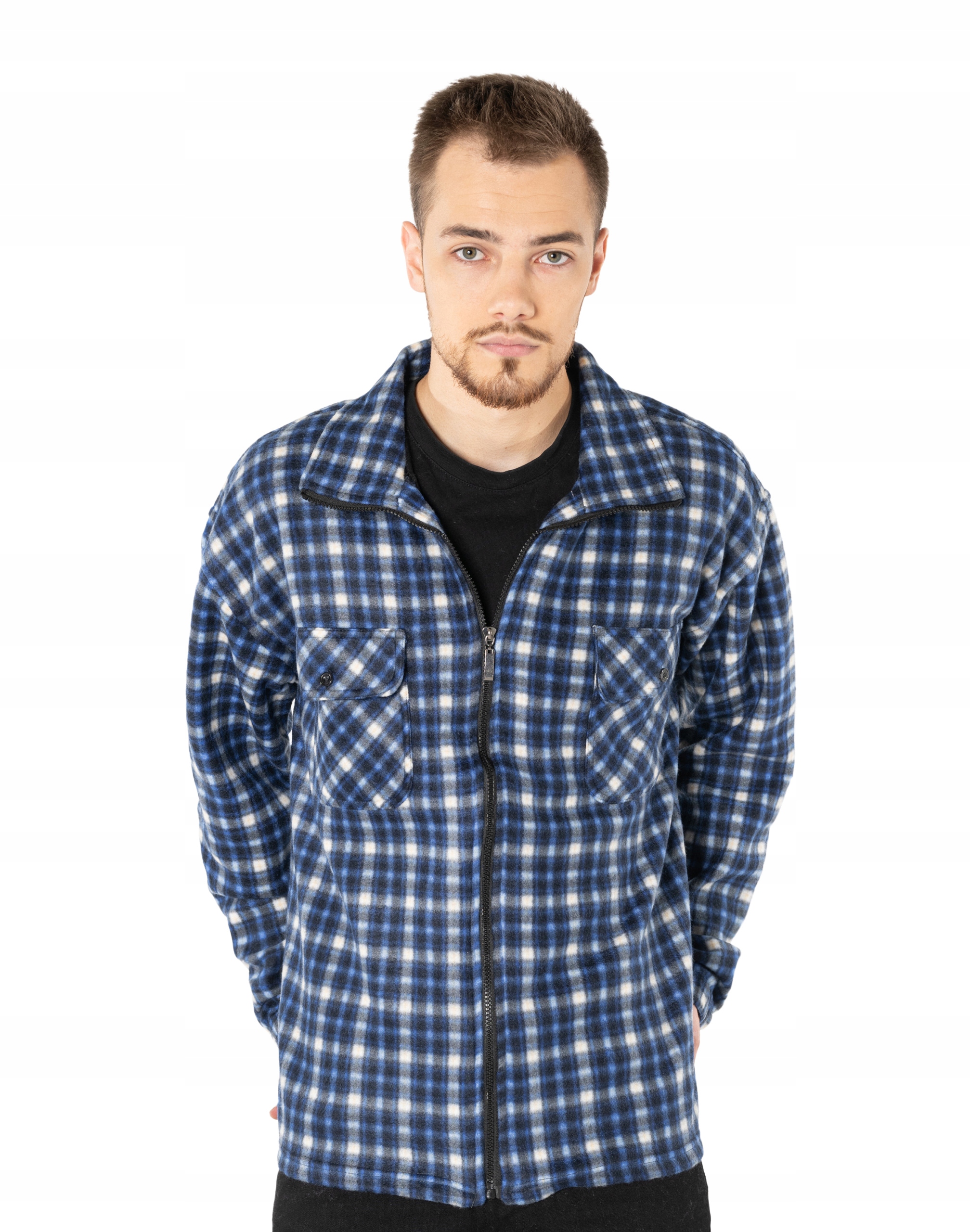 

Ciepła Koszula Polarowa Ocieplan 80115-05 L/XL