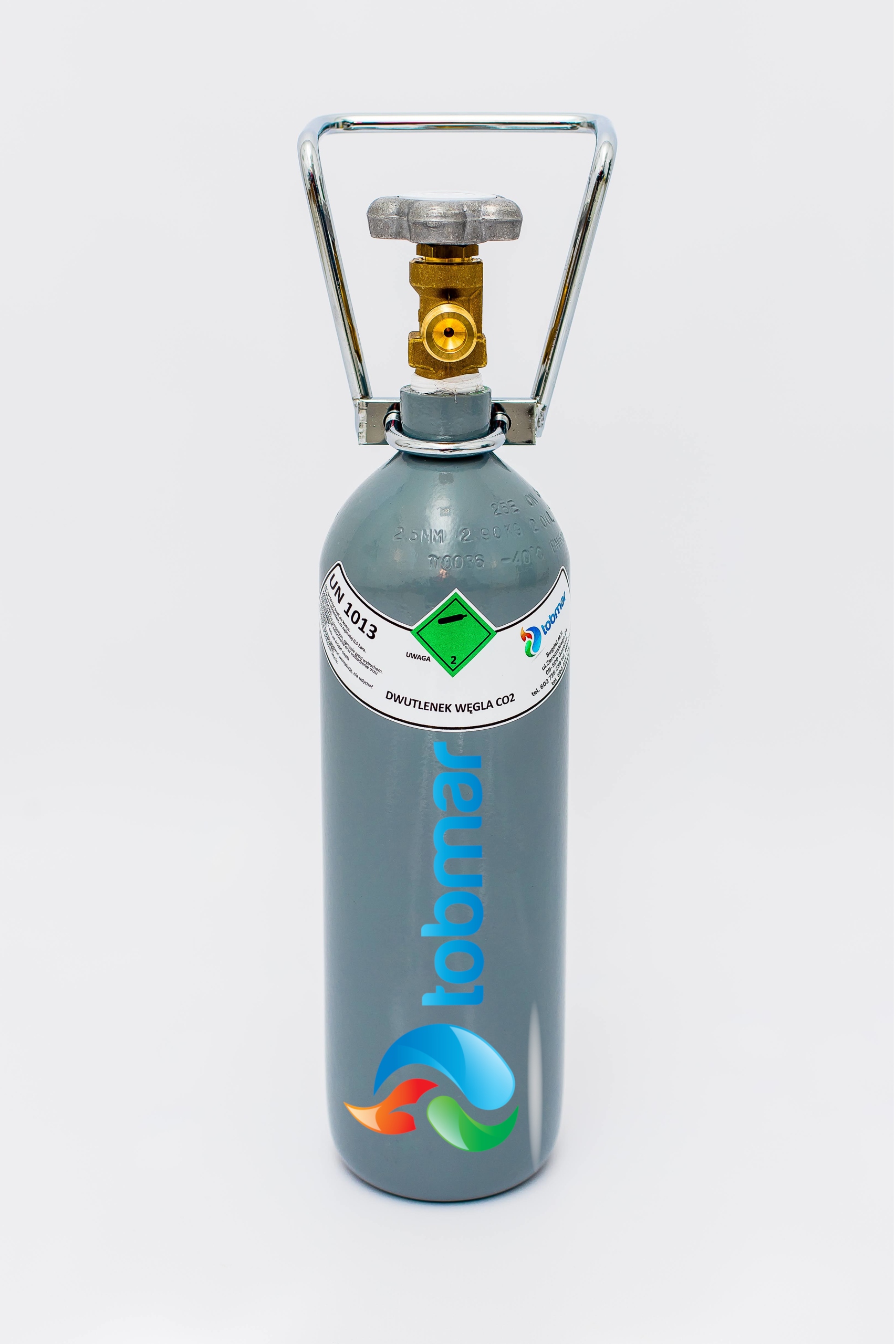 

Nowa Pełna Butla Butle 2L CO2 Dwutlenek Akwarium