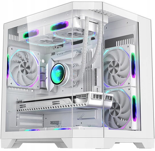 Obudowa Cased K Dreamer mini Biały Midi Tower biały