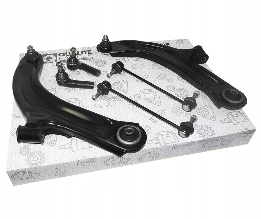 2x Rameno Koncovka Přední Spojka Renault Clio III Modus