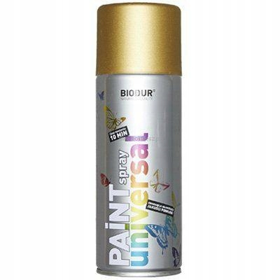 

Biodur Lakier Farba Spray Złoty Antyczny 400ML