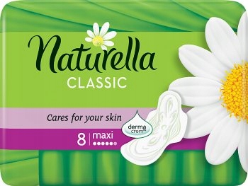 

Podpaski Naturella Classic Maxi 8 Ze Skrzydełkami