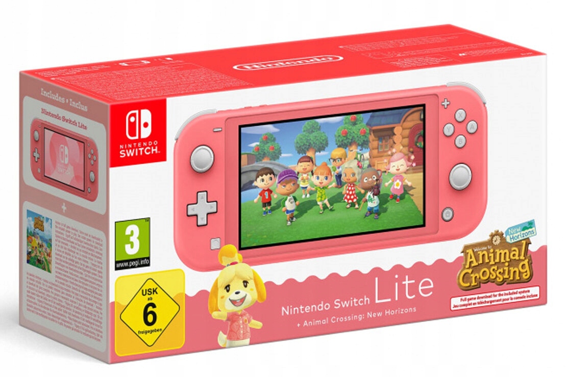 Konsola Nintendo Switch Lite różowy