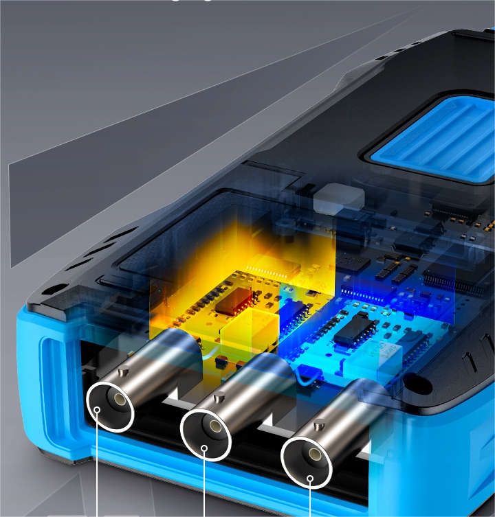 Multimetr cyfrowy miernik miernika generator oscyloskop 3w1 FNIRSI 2C23T 2x sonda Szerokość pasma 10 MHz