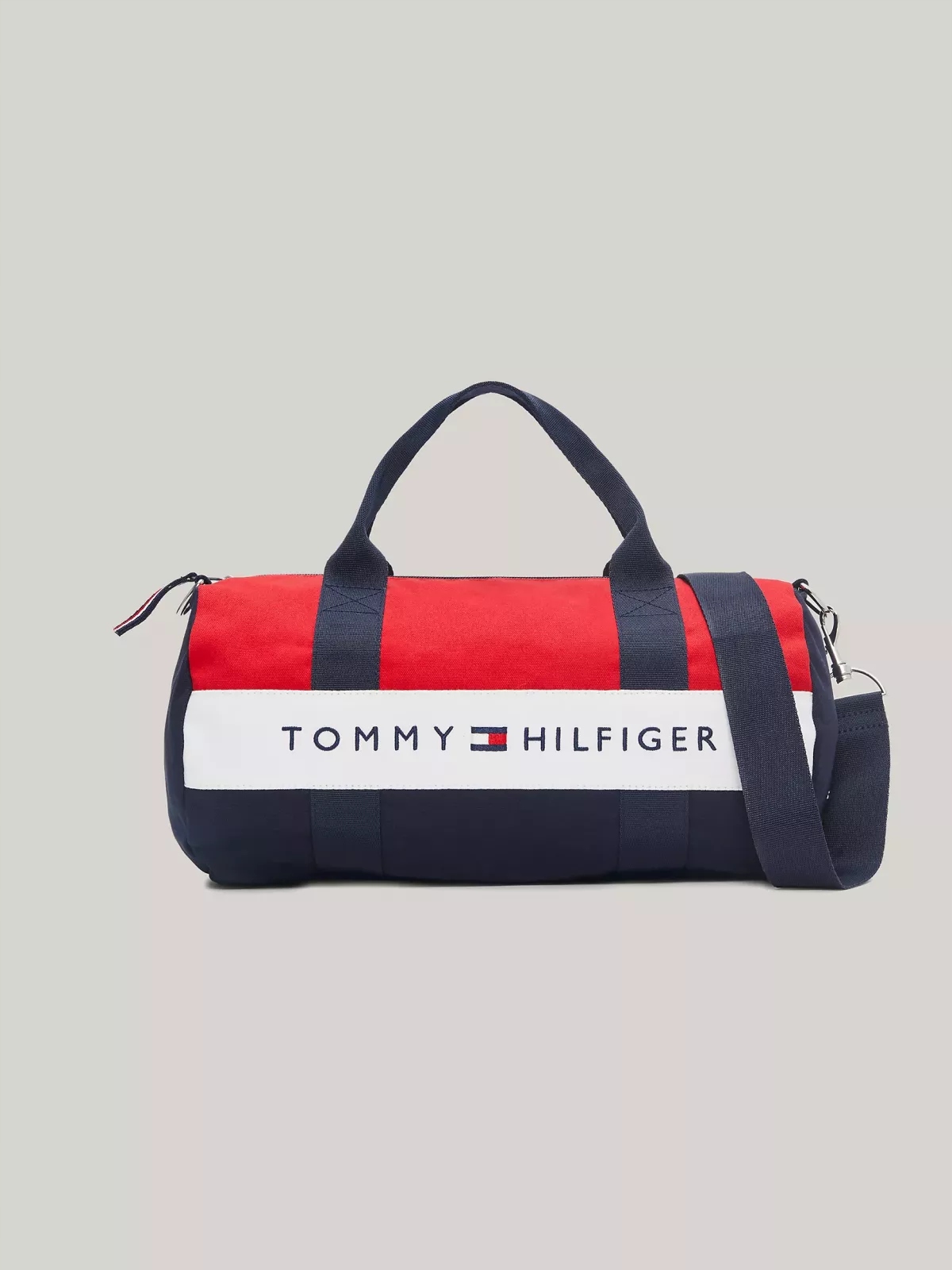 Tommy Hilfiger malá sportovní taška Colorblock modrá