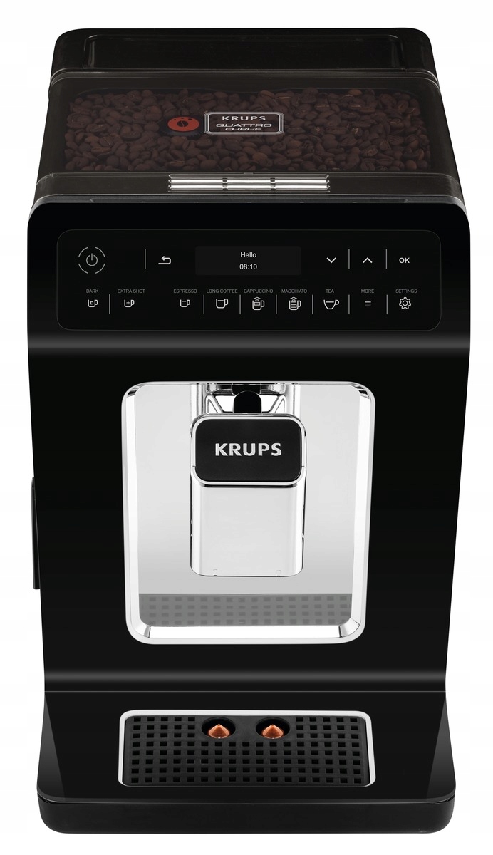 Automatický tlakový kávovar Krups EA890810 1450 W čierny
